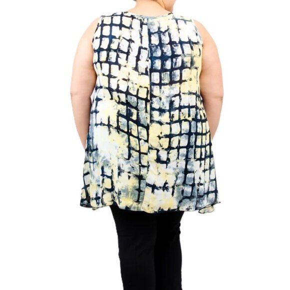 Blue Sky Swing Tank in Blue/White Nymph - Picture 5 of 6